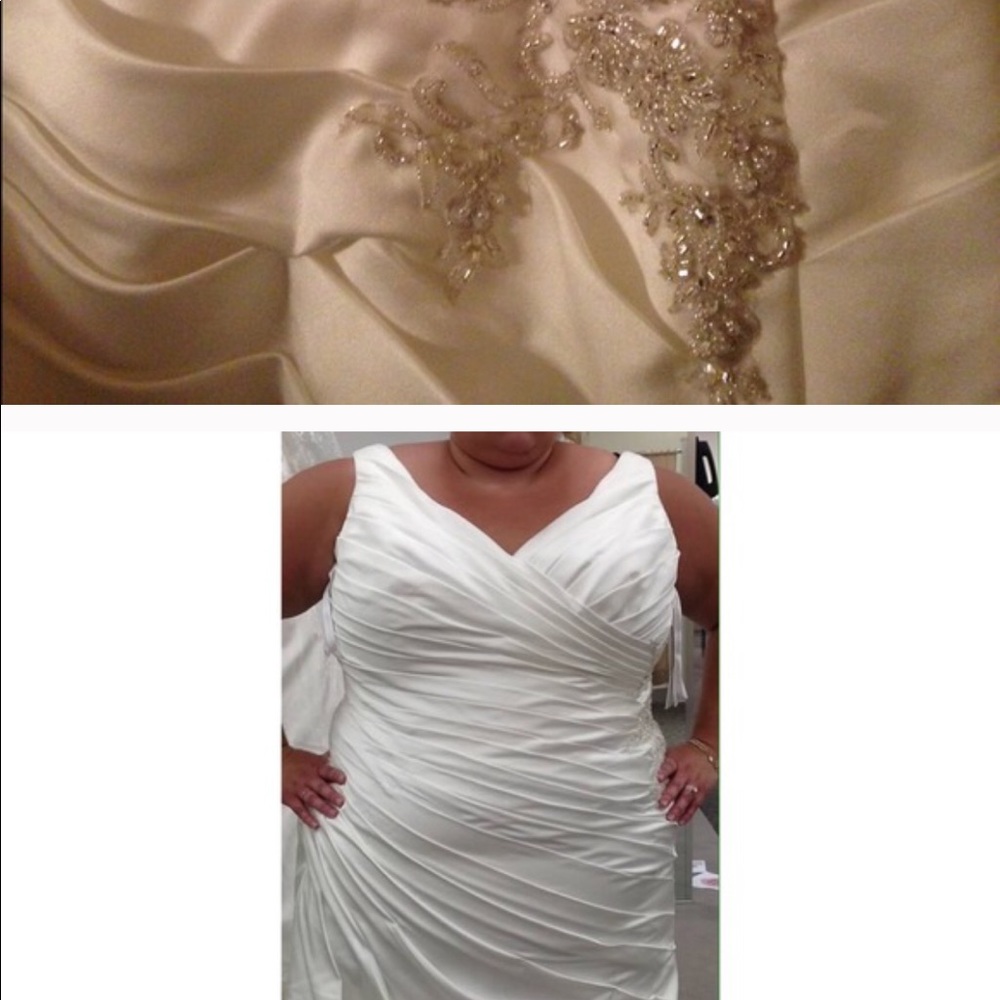 David’s Bridal Gown size 24